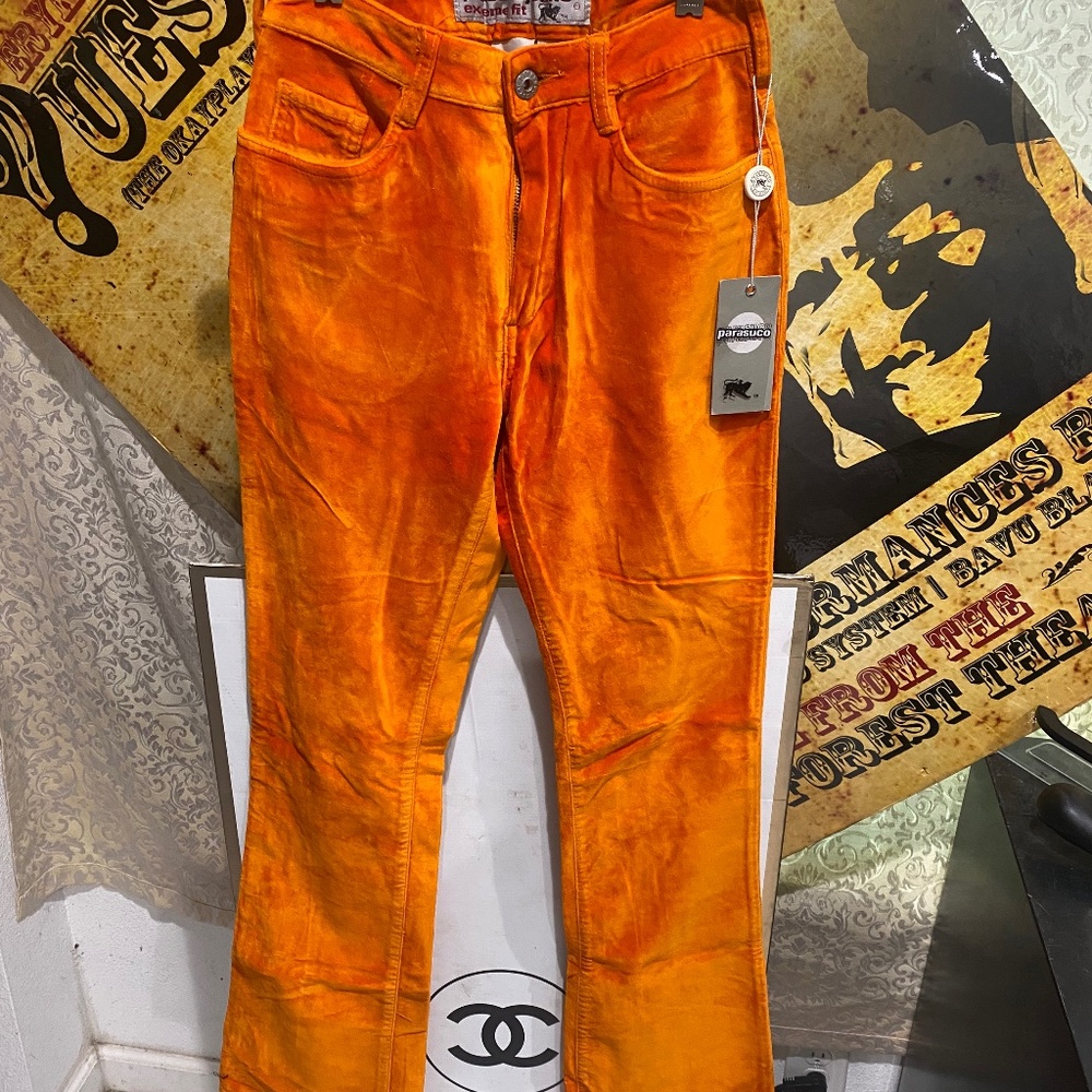 Parasuco Premium Vintage Velvet Pants Sz 26